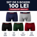 SET DE 5 PREMIUM BOXERİ - EDITIE LIMITATĂ